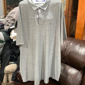 No tag it is brand new Tommy Bahama Islanzone color grey size 3XL